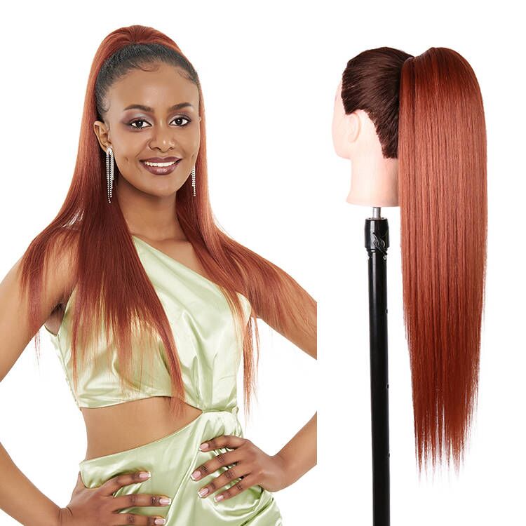 28" straight Yaki ponytail