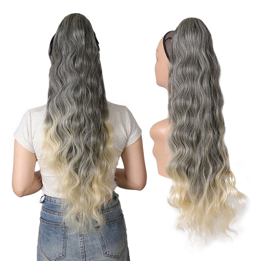 28" Water Wavy ponytail